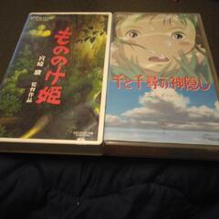ジブリ　千と千尋の神隠し　もののけ姫