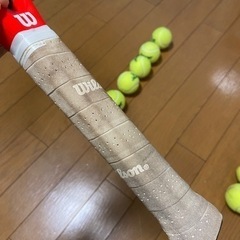 テニスラケット&ポールの画像
