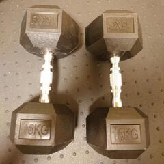 ☆激安未使用六角ダンベル15kg×2個セットバラ売り不可 楽天市場】ダンベル 15kg 2個セット ヘキサゴンダンベル 六角