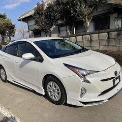 プリウスSモデリスター車検７年4月ナビTVバックモニタLED前後...