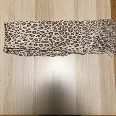 豹柄ストールマフラー