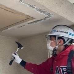 未経験歓迎！建物の外壁補修作業！