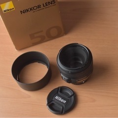 AF-S NIKKOR 50mm f/1.8G ニコン 単焦点レンズ