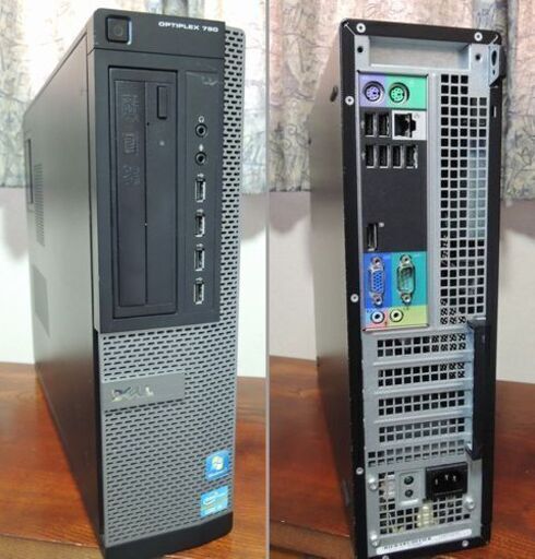 ★Dell Optiplex790 PCセット★CPU core i7 2600、Win10pro 64bit SSD120GB　HD