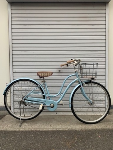 ☆前後タイヤ新古品☆ 26イ　ンチ LEDオートJr.シティー　防犯登録料込!! [No.236]