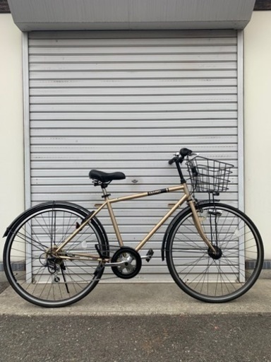 ☆前後タイヤ新品☆ 700型 LEDオートクロスバイク　防犯登録料込!! [No.260]