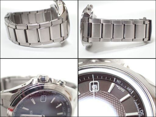 AB014 シチズン アテッサ H149-S096073 電波ソーラー ワールドタイム