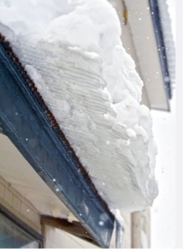 屋根の雪下ろし、除雪