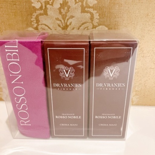 新品未使用品　DR.VRANJES ロッソノービレ　ハンドクリーム 2個セット