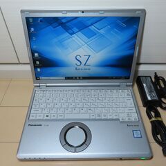 JC0177 パナソニック Let\'s Note CF-SZ6 M.2 SSD 第7世代 軽量 office2019