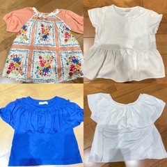 【100】女児半袖、甚平8点まとめ売りの画像