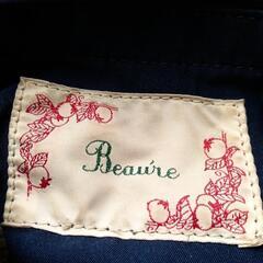 Beaure レザー 2way ショルダーバッグ フリンジの画像