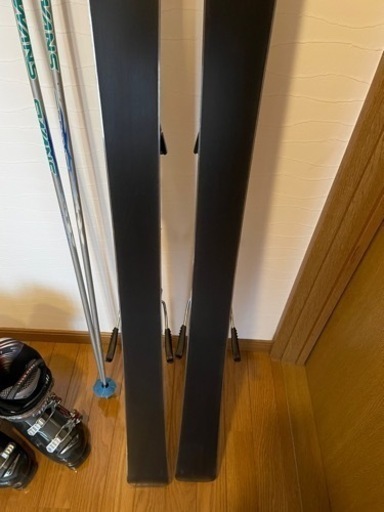 中級者用スキーセット 163cm ブーツ25.0-25.5cm