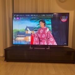 テレビ台　黒の画像