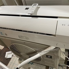 ★超美品★ シャープ SHARP AY-L25N-W [プラズマクラスター7000搭載 エアコン（8畳・単相100V）