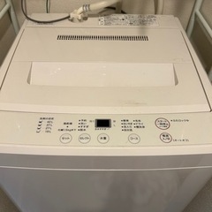 無印洗濯機　ジャンク品の画像
