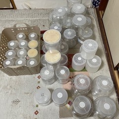 カブト虫、クワガタ用の菌糸瓶の空容器。トータル42個。の画像