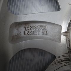 スズキ純正　アルミホイール　 ブリヂストン　 165/55R14  パレット 　ek-53edの画像