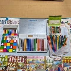 幼児〜1年生●知育玩具●パイロット水でスイスイおえかき ガッケンポピー 一年生のお勉強 クーピーパズルかるた他の画像