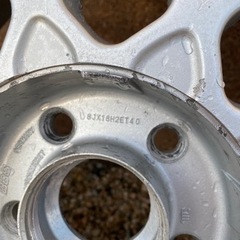 BBS 18インチアルミホイール売ります。の画像