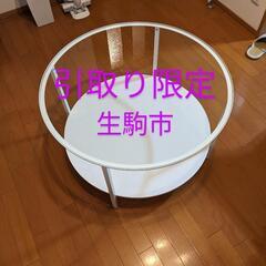 IKEA ガラステーブル VITTSJO