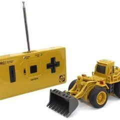 【新品・未開封】ラジコン「ホイールローダー」 （ミニ 建設機械 ...
