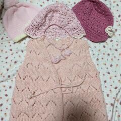 ベビー用ニット帽、ベスト