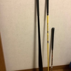 キャディーバッグ練習場用　スイング練習器具3点