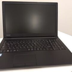 ノートパソコン  1台のみ。15,000円　dynabook　SSD換装済み。