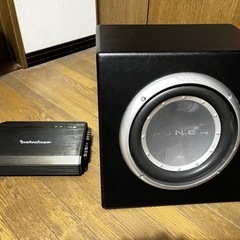 ロックフォード　アンプ　ウーファーセット