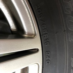 DUNROP スタッドレスタイヤとホットスタッフホイール　4本1万円の画像