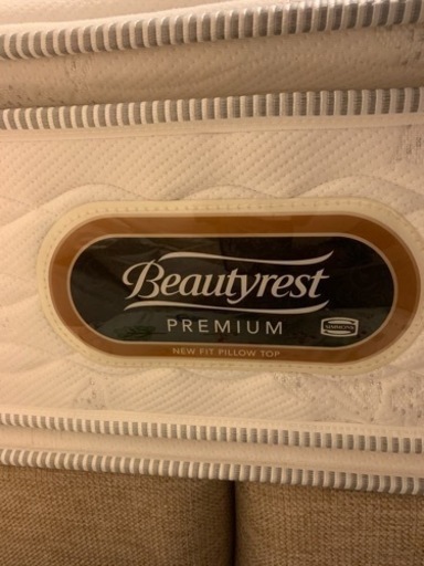 シモンズベッドセット beauty rest premium 状態良好 