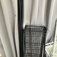 スチールラック　黒の画像