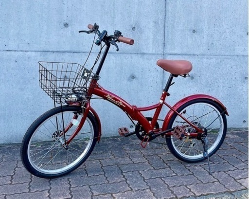 【新品未使用】折りたたみ自転車20インチ 6段変速