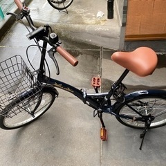 折りたたみ自転車（ほぼ未使用）