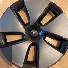 テスラTesla純正ホイールカバー4枚　未使用