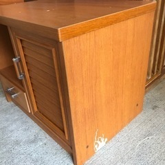 収納棚　中古　傷みありの画像