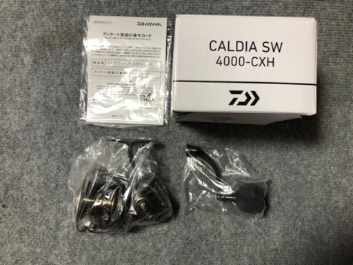 最終値引き。新品未使用　22カルディアSW 4000-CXH ショアジギ等