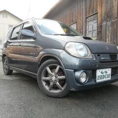 HN22S keiワークス　レカロ　Clarionナビ　バックカ...