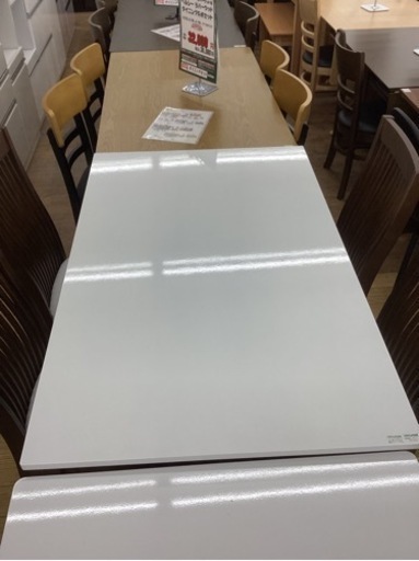 KB-23【新入荷　アウトレット】ラバーウッド　ダイニング5点セット　ブラウン