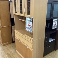 KB-24【新入荷　リサイクル品】オープンキッチンボード　ナチュラル