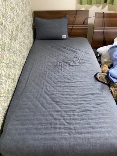 シングルベット　フレーム＆マットレス