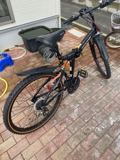 折りたたみ自転車　ギア付き