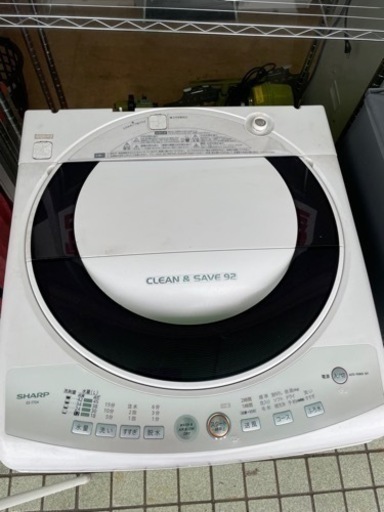 SHARP　全自動洗濯機　ES-T704-S