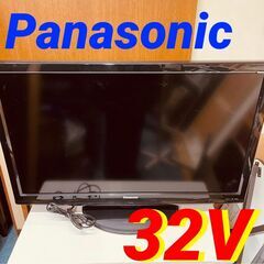 ④11551　Panasonic 液晶テレビ　32インチ 2010年製 32V🚗2月11、18、19日大阪市～京都・枚方・高槻方面配送無料！🚗