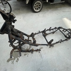 ヤマハ Tmax 500 2型 SJ04J フレーム 中古 曲がりなしの画像