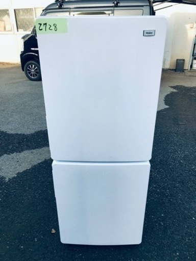 ✨2021年製✨ 2728番 Haier✨冷凍冷蔵庫✨JR-NF148B‼️