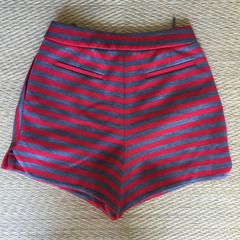 ポールアンドジョーシスター　ショートパンツ【サイズ36】ストライプの画像