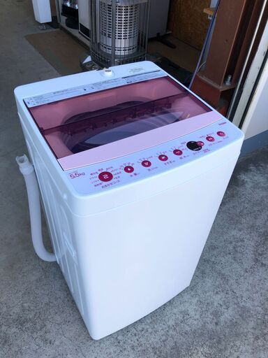 【動作保証あり】Haier ハイアール 2021年 JW-C55FK 5.5kg 洗濯機【管理KRS540】