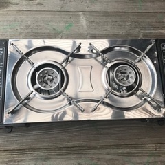 カセットコンロ2口　CB缶の画像